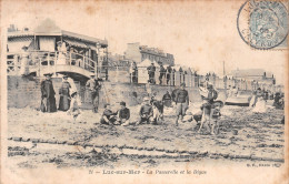 14 LUC SUR MER LA PASSERELLE ET LA DIGUE - Luc Sur Mer