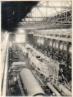 La Seyne Sur Mer (83) : Bateaux En Construction Au Sein Des Chantiers Navals Circa 1910 - 1920 - Orte