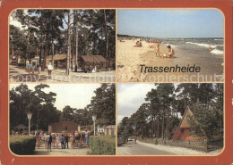 72337037 Trassenheide Usedom Campingplatz Strand Musikpavillon Finnhuetten Trass - Autres & Non Classés