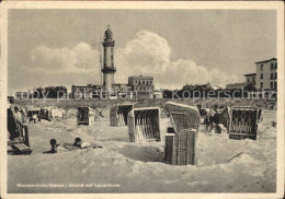 71944264 Warnemuende Ostseebad Strand Mit Leuchtturm Warnemuende - Rostock