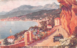 06 MENTON FRONTIERE FRANCO ITALIENNE - Menton