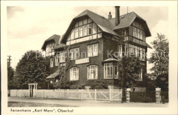 71944164 Oberhof Thueringen Ferienheim Karl Marx Oberhof Thueringen - Oberhof