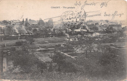 71 CHAGNY CACHER CHEMINS DE FER 1916 - Chagny