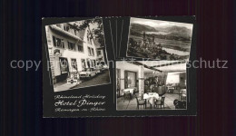 71944113 Remagen Hotel Pinger Panorama Blick Ueber Den Rhein Remagen - Remagen