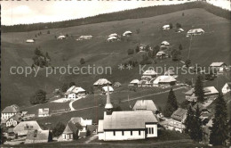 71944094 Muggenbrunn Ortsansicht Mit Kirche Luftkurort Wintersportplatz Todtnau - Todtnau