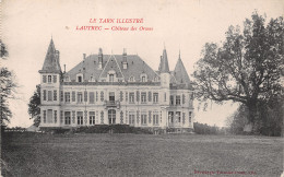 81 LAUTREC CHÂTEAU DES ORMES CACHET MILITAIRE - Lautrec