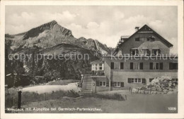 71944015 Kreuzeck Mit Alpspitze Wettersteingebirge Berghotel Garmisch-Partenkirc - Garmisch-Partenkirchen