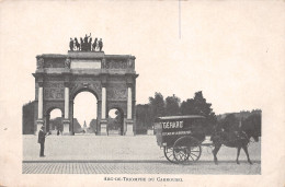 75 PARIS ARC DE TRIOMPHE CARROUSEL CALECHE GERARD - Mehransichten, Panoramakarten