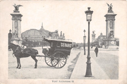 75 PARIS PONT ALEXANDRE III CALECHE GERARD - Mehransichten, Panoramakarten