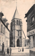 18 VIERZON EGLISE NOTRE DAME CACHET MILITAIRE - Vierzon