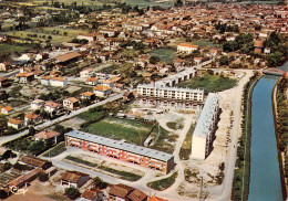 82 CASTELSARRASIN VUE AERIENNE TRAIE DU SSCAN - Castelsarrasin