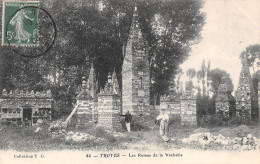 10 TROYES LES RUINES DE LA VACCHERIE - Troyes