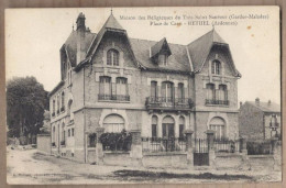 CPA 08 - RETHEL - Maison Des Religieuses Du Très Saint Sauveur ( Garde Malades ) - Place De Caen TB PLAN EDIFICE Rue - Rethel