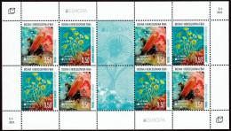 BOSNIA (Croatia) MOSTAR 2024 Europa CEPT. Underwater Fauna & Flora - Fine Sheet MNH - Bosnien-Herzegowina