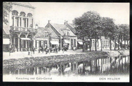 DEN HELDER Kanaalweg Met Café Central REPRINT - Den Helder