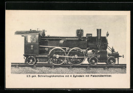 AK 2 /5 Gek. Schnellzuglokomotive Mit 4 Zylindern Mit Pielocküberhitzer  - Eisenbahnen