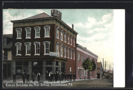 AK Shenandoah, PA, Eagles Building And Post Office  - Autres & Non Classés