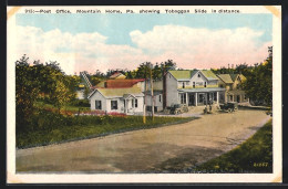 AK Mountain Home, PA, Post Office, Toboggan Slide In Distance  - Other & Unclassified