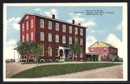 AK Vernfield, PA, The Nyce BLDG., General Store And Post Office  - Other & Unclassified