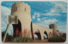 UAE Dhs. 30 Chip Card - Old Fortification ( C/N  " 9749 " ) - United Arab Emirates