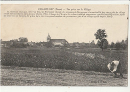 CHAMPLOST  Vue Prise Sur Le Village - Autres & Non Classés