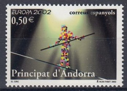 ANDORRA Spanish 290,unused - Zirkus