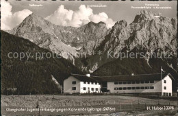 71942455 Mittenwald Bayern Buckelwiesen Ganghofer Jugendherberge Mittenwald - Mittenwald