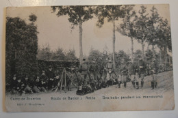 Cpa 1917 Camp De Beverloo Route De Baelen S/ Nethe Une Halte Pendant Les Manoeuvres - MAY04 - Leopoldsburg (Beverloo Camp)