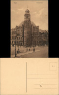 Ansichtskarte Essen (Ruhr) Hauptpost - Belebte Straße 1916 - Essen
