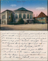 CPA Hagenau Haguenau Hàwenàu Straßenpartie Am Theater 1917 - Haguenau