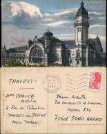 Ansichtskarte Köln Hauptbahnhof Stimmungsbild 1914 - Koeln