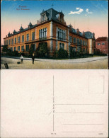 Ansichtskarte Krefeld Crefeld Webeschule - Straße 1913 - Krefeld