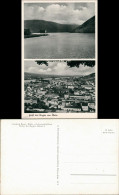Bingen Am Rhein Mehrbild-AK Mit Stadt Panorama Und Rhein Ansicht 1930 - Bingen