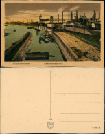 Ruhrort-Duisburg Hafen Rhein Partie A.d. Niederrheinischen Hütte, Fabrik 1910 - Duisburg