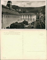 Ansichtskarte Heidelberg Strassen Partie Mit Verkehr A.d. Universität 1940 - Heidelberg