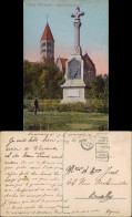 Postcard Clerf Clervaux Klöppel-Kriegerdenkmal Denkmal Monument 1915 - Other & Unclassified