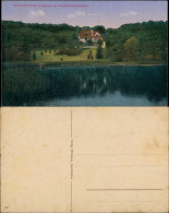 Ansichtskarte Saarbrücken Forsthaus Am Deutschmühlenweiher Weiher 1910 - Saarbrücken