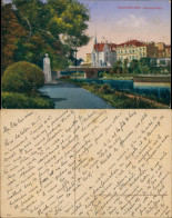Ansichtskarte Saarbrücken Louisen-Brücke Luisenbrücke 1915 - Saarbruecken