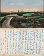 Mannheim Fabrik-Gelände A.d. Neue Neckarbrücke Neckar-Brücke 1919 - Mannheim
