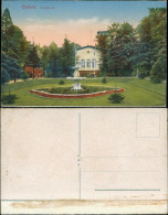 Ansichtskarte Krefeld Crefeld Partie Mit Haus, Park Im Tiergarten 1910 - Krefeld