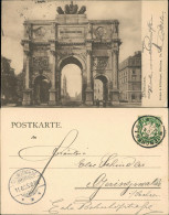 Ansichtskarte München Siegestor - Straße 1905 - Muenchen