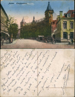 Aachen Hauptpost Strassen Partie Post, Litfaßsäule, Brennerei 1919 - Aachen