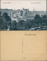 Ansichtskarte Stolberg Burg Stolberg, Kirche - Fabriken 1922 - Sonstige & Ohne Zuordnung