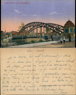 Ansichtskarte Saarbrücken Fluss Partie A.d. Kaiser-Friedrich-Brücke 1910 - Saarbruecken