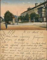 Ansichtskarte Mannheim Hoftheater - Straßenpartie 1919 - Mannheim
