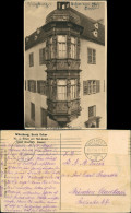 Ansichtskarte Würzburg Erker Am Hof Conti 1916 - Wuerzburg