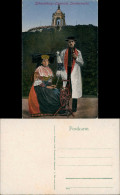 Ansichtskarte Bückeburg Trachten Aus Schaumburg-Lippe Mann Frau 1913 - Bueckeburg