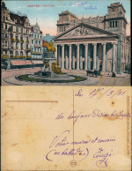 Ansichtskarte Aachen Theaterplatz - Künstlerkarte 1915 - Aachen