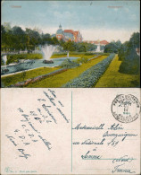 Ansichtskarte Krefeld Crefeld Bismarckplatz Gel Feldpost Belgique 1923 - Krefeld