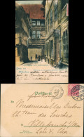 Ansichtskarte Hildesheim Künstlerkarte Andreasplatz - Durchgang 1901 - Hildesheim